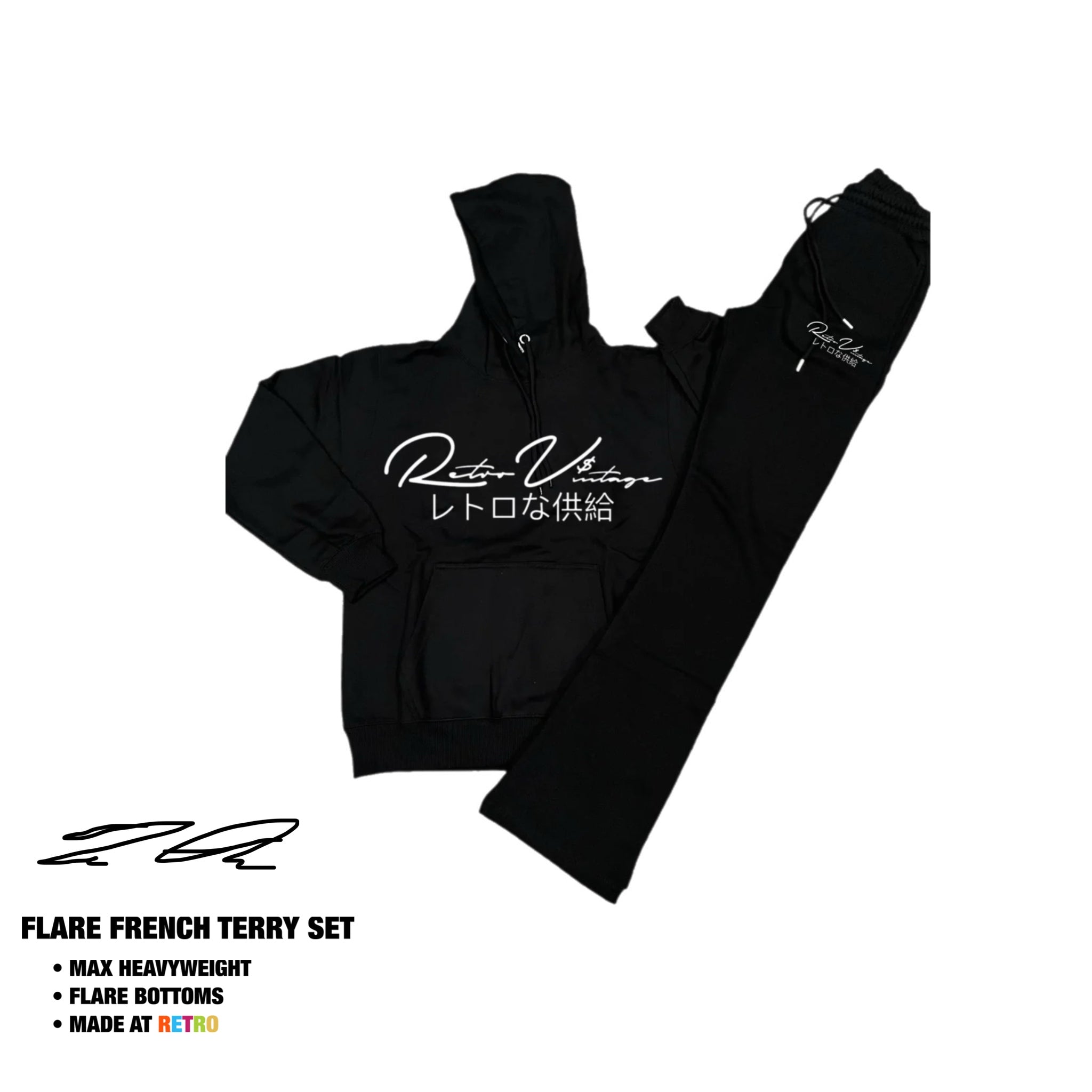 SIGNATURE FLARE SWEATSUIT