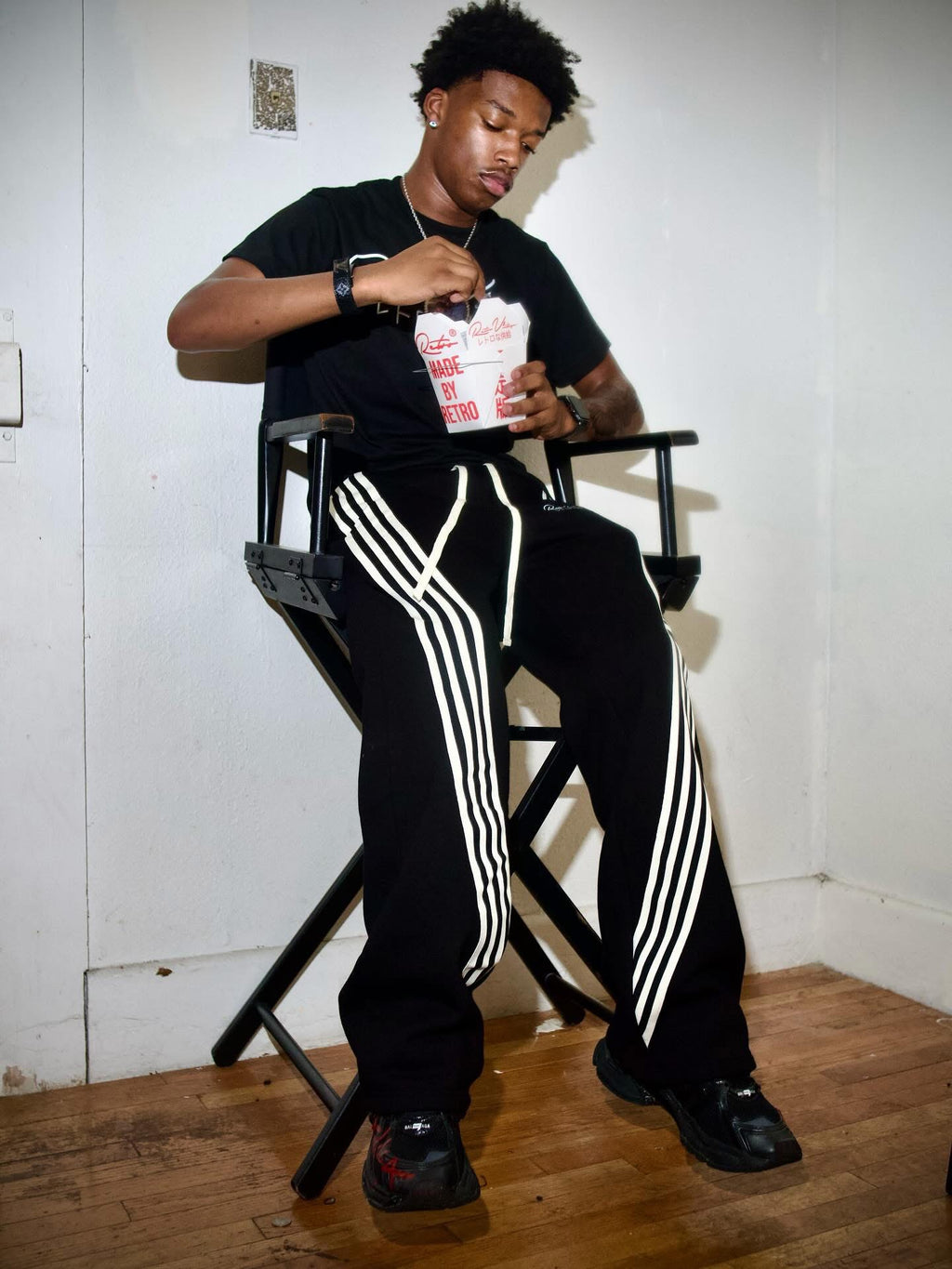 RETRO RACER SWEATPANTS