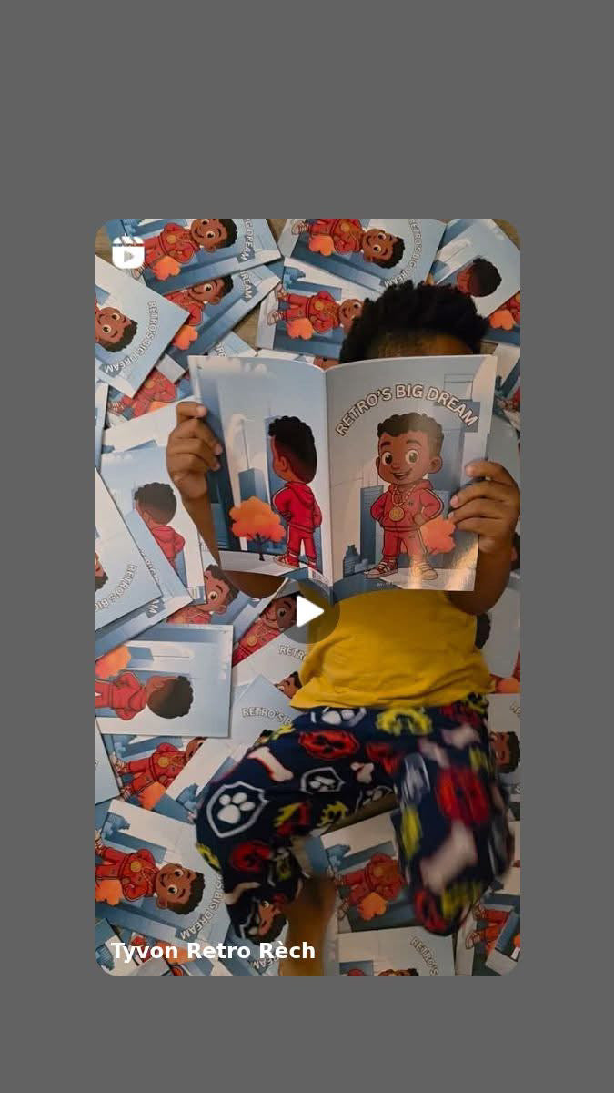 RETRO'S BIG DREAM CHILDRENS BOOK