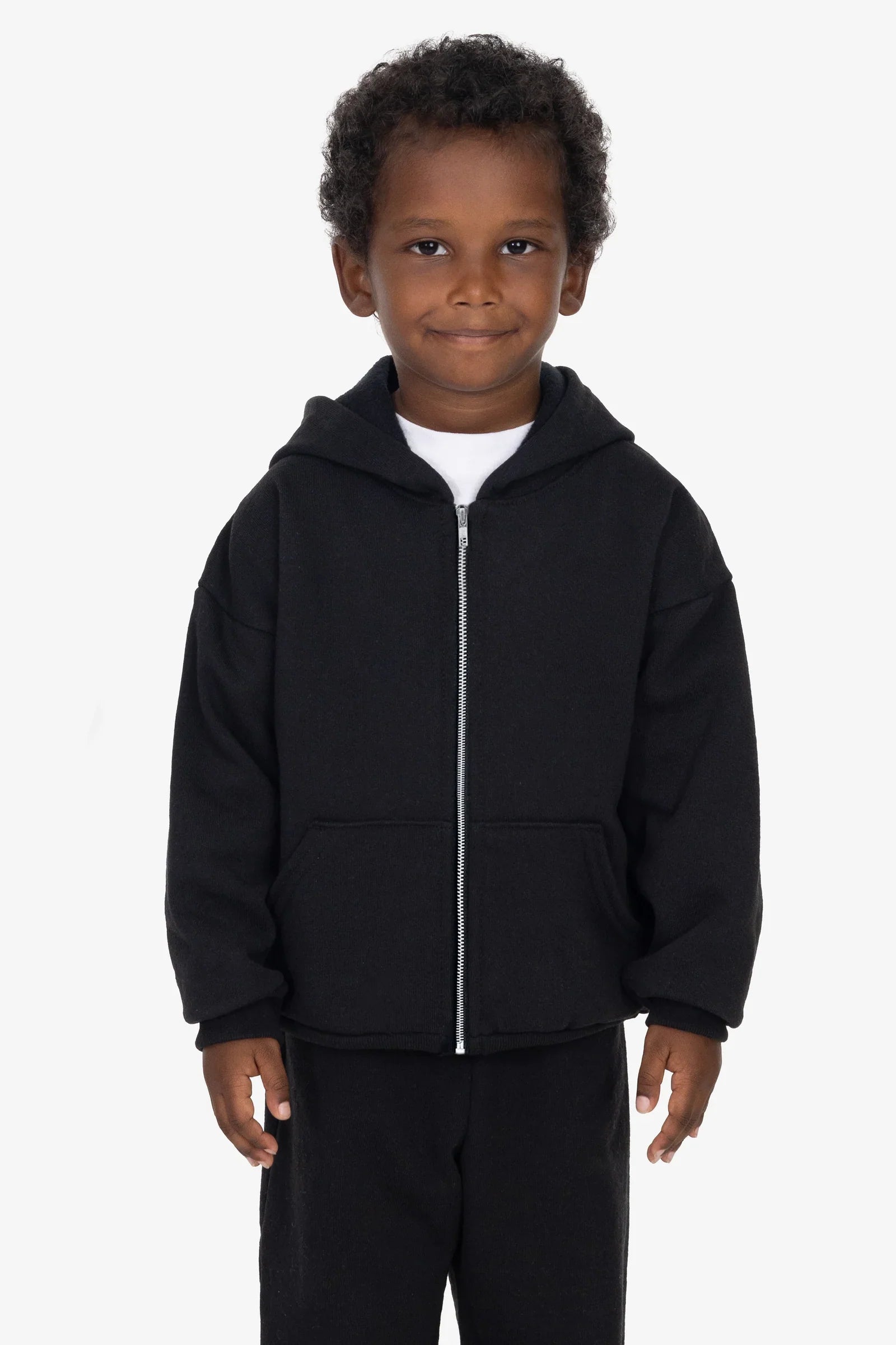 JŪ KIDS HEAVY FLEECE ZIP-UP HOODIE