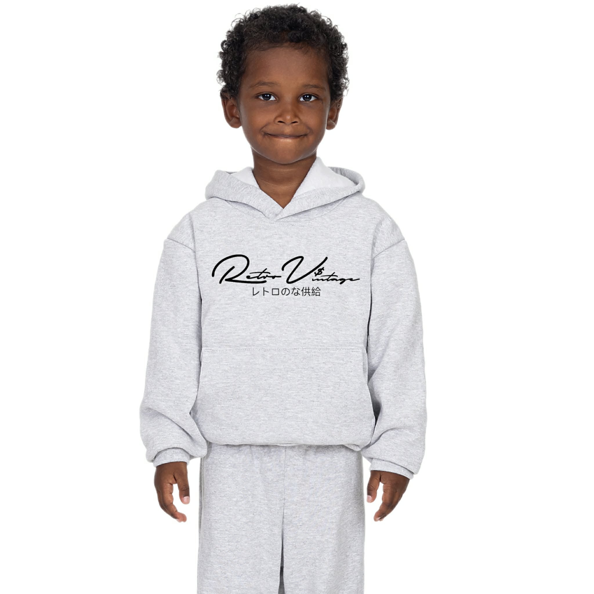 JŪ KIDS HEAVY FLEECE HOODIE