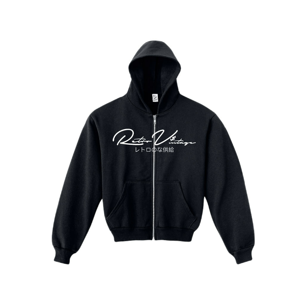 JŪ KIDS HEAVY FLEECE ZIP-UP HOODIE